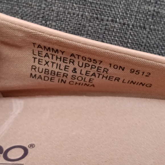 Abeo BIO System TAMMY Ballet Flat Pink Round Toe Comfort Shoes Size 10 Narrow - Picture 7 of 12